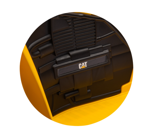 chipolino elbcat02501 atv pe baterii cat galben