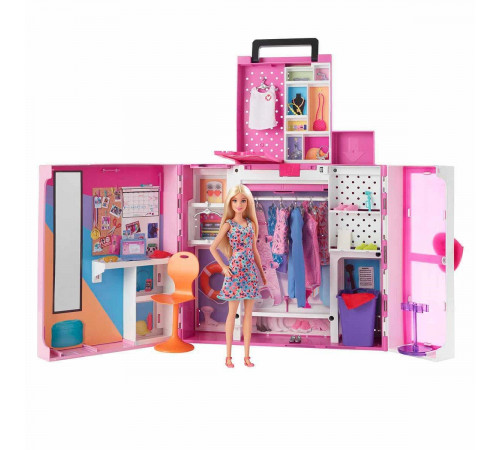 barbie hgx57 Игровой набор "Барби и новый гардероб мечты"