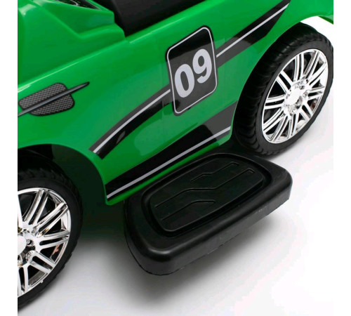 baby mix ur-bej919 racer Машина детская c ручкой белая
