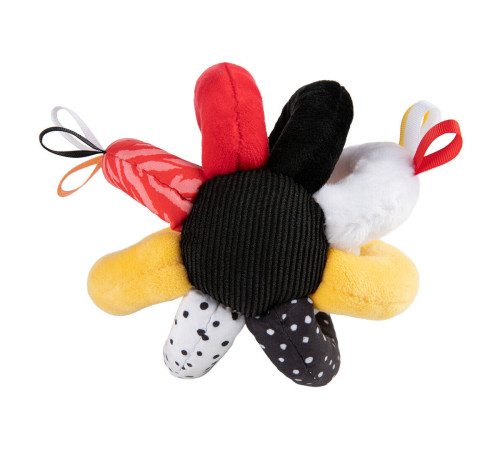 canpol 68/089 Сенсорный мяч с погремушкой и пищалкой "babiesboo"