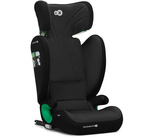 kinderkraft Автокресло junior fix2 i-size гр. 2/3 (100-150 см) графитовый черный