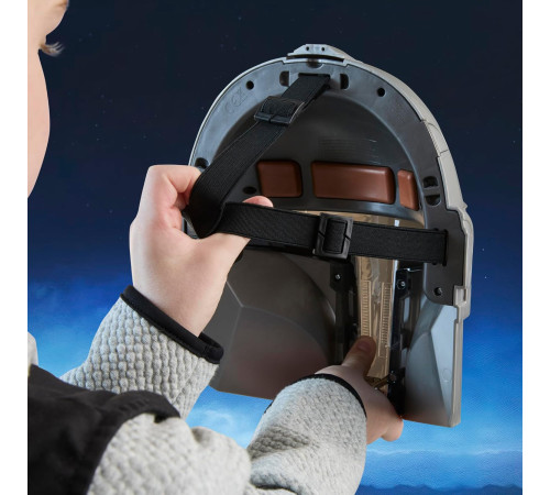 star wars g2839 mască interactivă "the mandalorian" cu efecte sonore