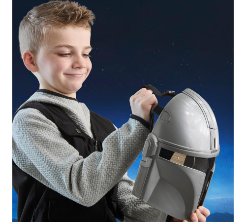 star wars g2839 mască interactivă "the mandalorian" cu efecte sonore