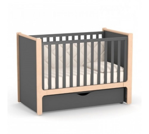 veres 07.3.1.36.16 patuț pentru copii ЛД7 nice (gri &icirc;nchis)