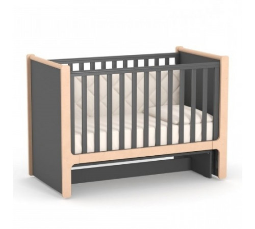 veres 07.3.1.36.16 patuț pentru copii ЛД7 nice (gri &icirc;nchis)