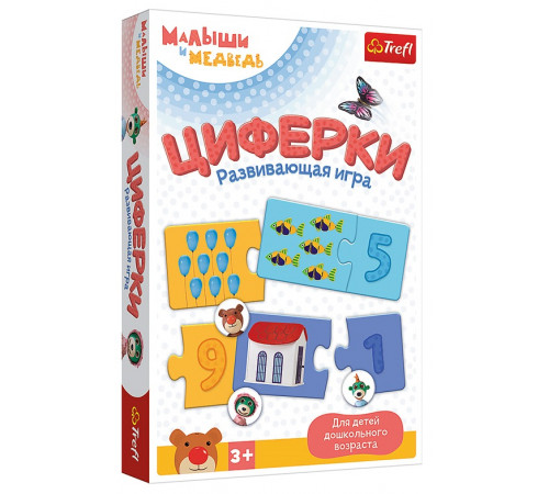 Jucării pentru Copii - Magazin Online de Jucării ieftine in Chisinau Baby-Boom in Moldova trefl 02172 joc de masă "cifre. copii și ursul" (ru)