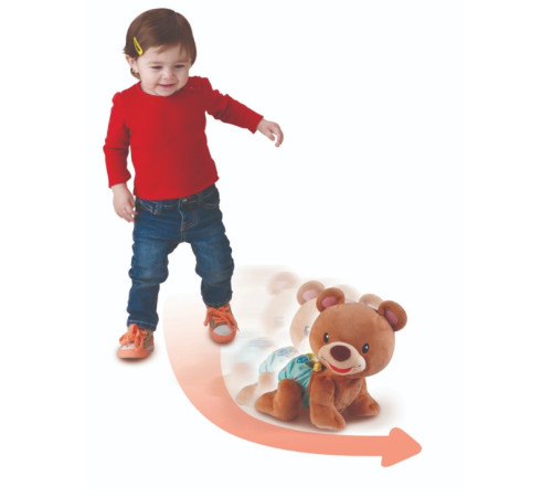 vtech 80181126rus jucărie interactivă "ursulețul de-a bușilea" (ru)