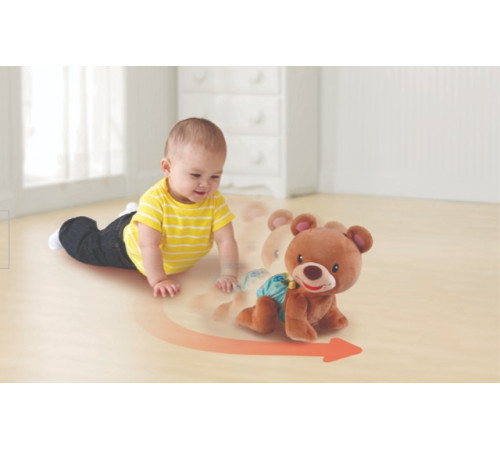 vtech 80181126rus jucărie interactivă "ursulețul de-a bușilea" (ru)
