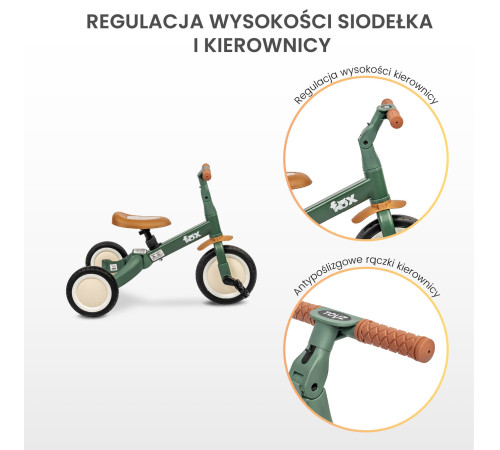 toyz-0274 Велосипед многофункциональный 4 в 1 "fox" розовый