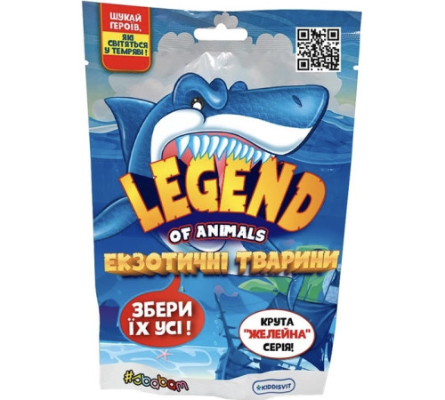  kiddisvit 22/cn22 legend of animals Стретч-игрушка сюрприз Экзотические животные #sbabam в асс.