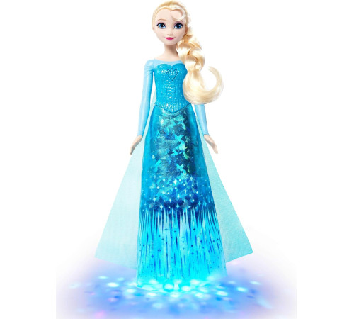  disney princess jlj07 Поющая кукла frozen Эльза "Сияние ледяной силы" (30 см)