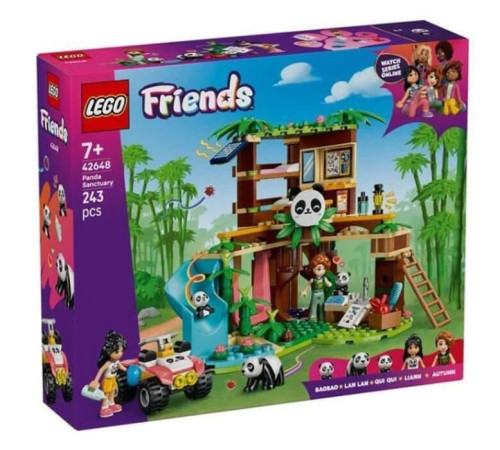  lego friends 42648 constructor "Îngrijirea animalelor de la refugiul pentru panda" (243 el.)