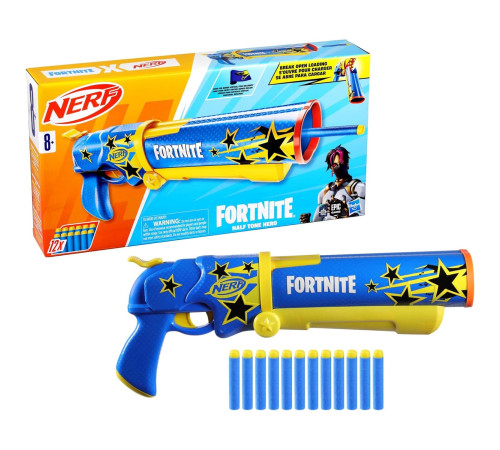 nerf f8947 Бластер "fortnite half tone hero"