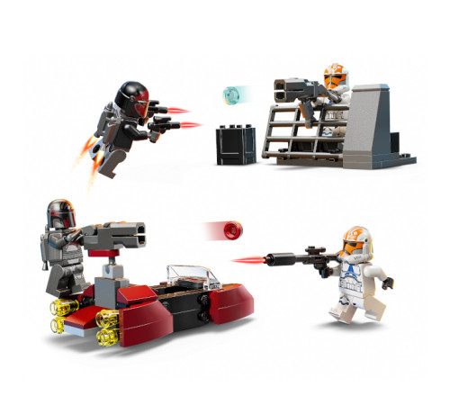 lego star wars 75449  constructor "set de luptă asediul mandalorului" (116 el.)