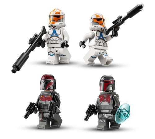 lego star wars 75449  constructor "set de luptă asediul mandalorului" (116 el.)