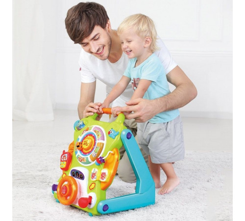 hola toys  2107 Трансформируемый детский игровой столик-ходунки