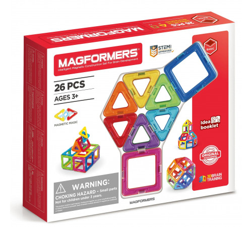  magformers 701004 Магнитный конструктор (26 эл.)