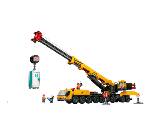 lego city 60409 constructor "macara mobila galbena" (1116 el.)