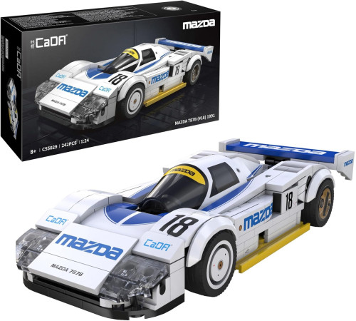 cada c55029w  Конструктор "mazda 787b" (242 дет.)