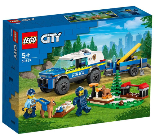 Детский&nbsp;магазин в Кишиневе в Молдове lego city 60369 Конструктор "Мобильная школа полицейских собак" (178 дет.)
