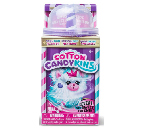 basic fun 27300 Мягкая игрушка с аксессуарами "cotton candy cuties" (в асс.)