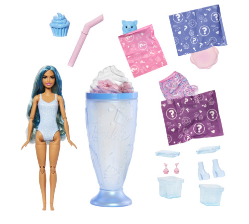 barbie jfy61 Кукла pop reveal "Голубой милкшейк"