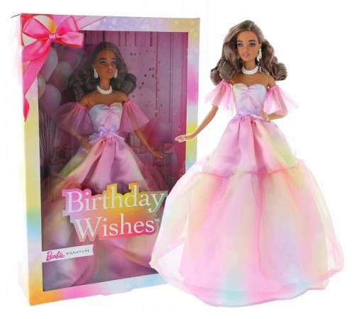 Детский&nbsp;магазин в Кишиневе в Молдове barbie jjx77 Кукла "barbie signature collectible birthday wishes" в радужном платье