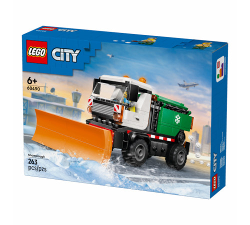 Детский&nbsp;магазин в Кишиневе в Молдове lego city 60490 Конструктор "Снегоуборочная машина" (263 дет.)