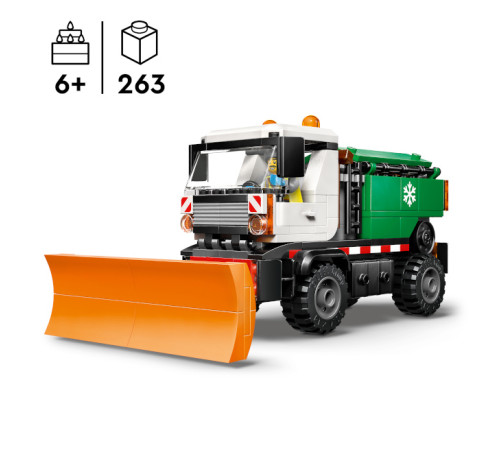 lego city 60490 Конструктор "Снегоуборочная машина" (263 дет.)