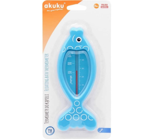 akuku-313 Термометр a0395 "Рыбка"