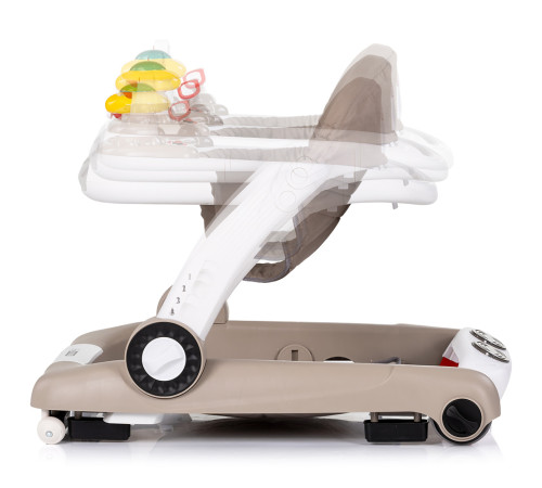 chipolino prle02503be Музыкальные ходунки 4 в 1 "little explorer" (бежевый)