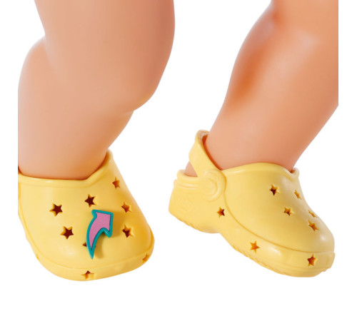 zapf creation 831809 pantofi pentru papusi baby born (43 cm) in sort.