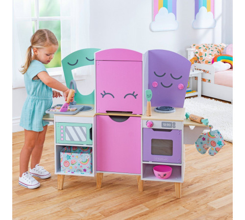 kidkraft 10196-msn bucătărie pentru copii "lil  friends play kitchen"