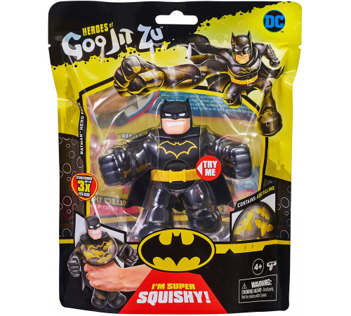 goo jit zu 41034g Мягкая фигурка супергероя "dc delux hero - batman" (20 см.)