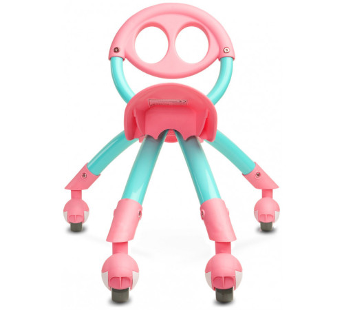 toyz-2528 mașină de &icirc;mpins 2&icirc;n1 pentru copii beetle (roz)