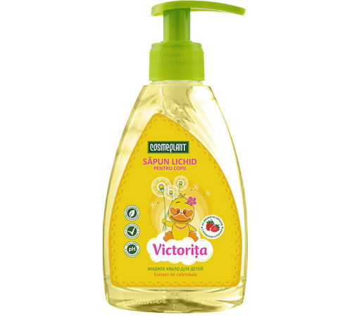 cosmeplant Жидкое мыло "victorita" с ароматом клубники (300 мл)