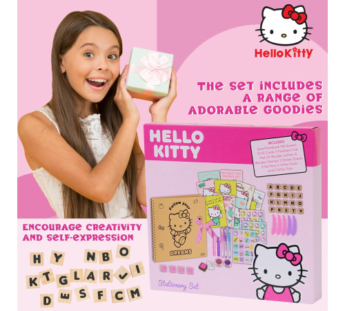create it hk3650 set creativ "jurnal de activitati hello kitty&rdquo;
