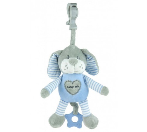 Детский магазин в Кишиневе в Молдове baby mix stk-19393 bd Игрушка для путешествий музыкальная "Щенок" голубой