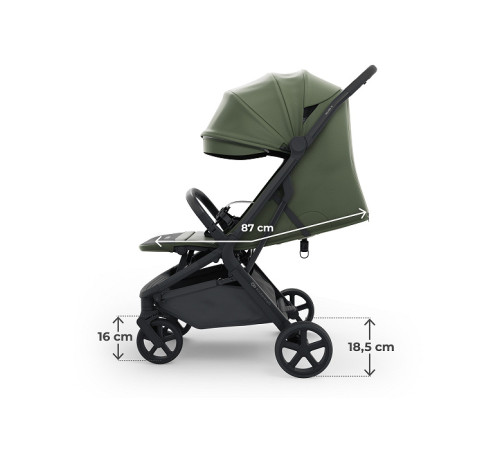 kinderkraft cărucior nubi 3 verde