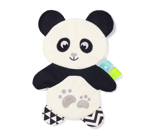  babyono-7406 1538 Мягкая Игрушка-Шуршалка "Панда Полли" 