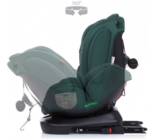 chipolino Автокресло i-size isofix 4kid 360° (40-150 см.) stk4k02204av 0+/1/2/3 ( 0-36 кг.) авокадо