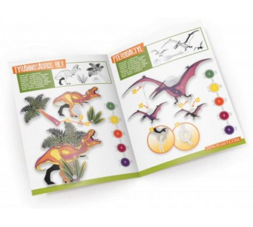 dinosart 15012 set pentru creativitate "suncatchers"