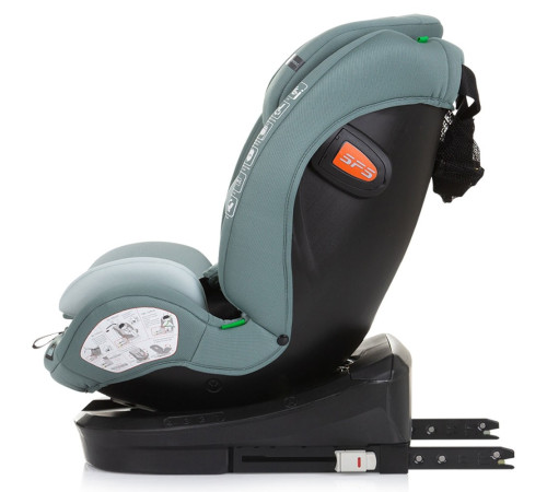chipolino scaun auto "i-size isofix 360 volare" stkvlr02404pg (40-150 cm.) pastel green