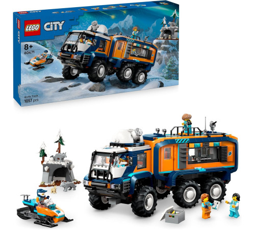 lego city 60471 constructor "camionul laborator științific al exploratorilor arctici" (1517 el.)