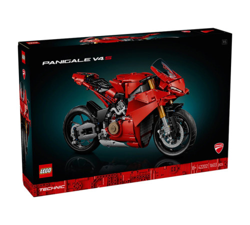  lego technic 42202 constructor "motocicleta ducati panigale v4 s" (1603 el.)