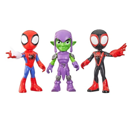 spider-man g3381 set de figurine mari "marvel spidey and his amazing friends" (23 cm)