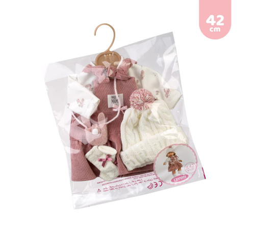 llorens v9-42160 set haine pentru păpuși (42 cm.)