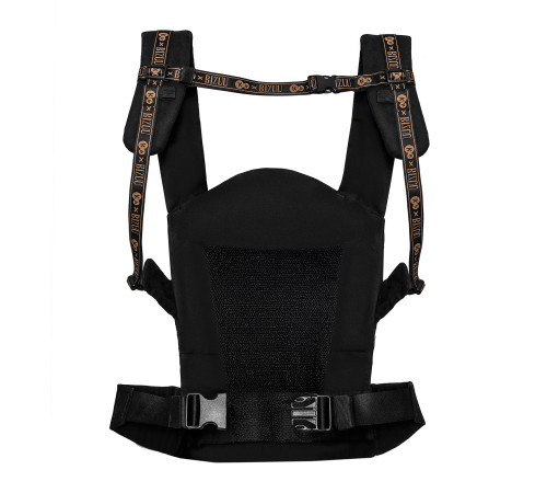 kinderkraft Рюкзак-переноска huggy bizzu чёрный\луна