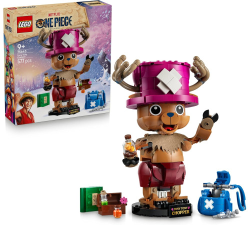 lego one piece 75643 constructor "tony tony chopper" (577 el.)