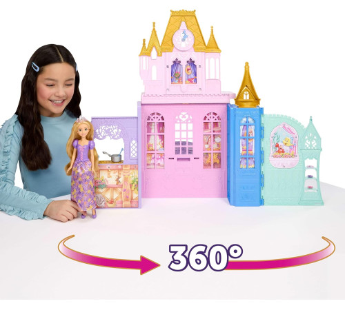 disney princess jlk27 Портативный раскладной замок Принцесс Диснея